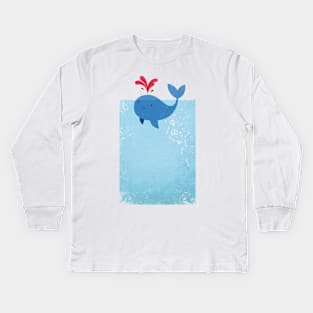 Killer Whale Kids Long Sleeve T-Shirt